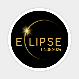 Total Solar Eclipse 2024 Magnet